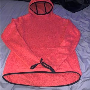 red nike hoodie
